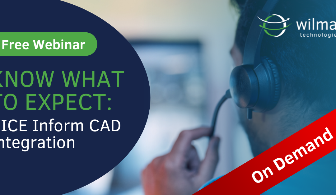 Know What To Expect: NICE Inform CAD Integration Webinar